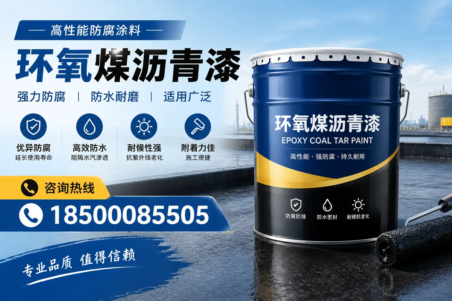 环氧煤沥青漆的主要成分与功能，博尔塔拉用户深度了解